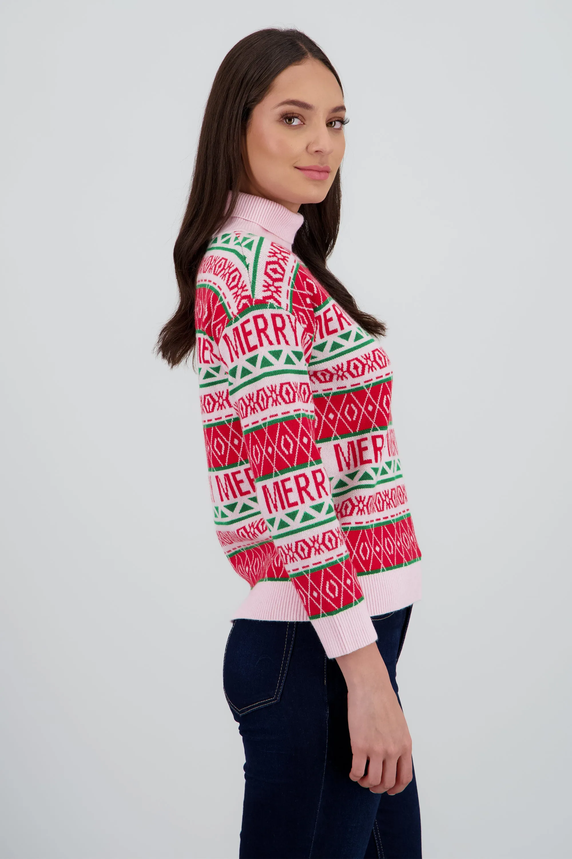 Sueter navideño cuallo alto merry merry sold by Shasa product image thumbnail 3