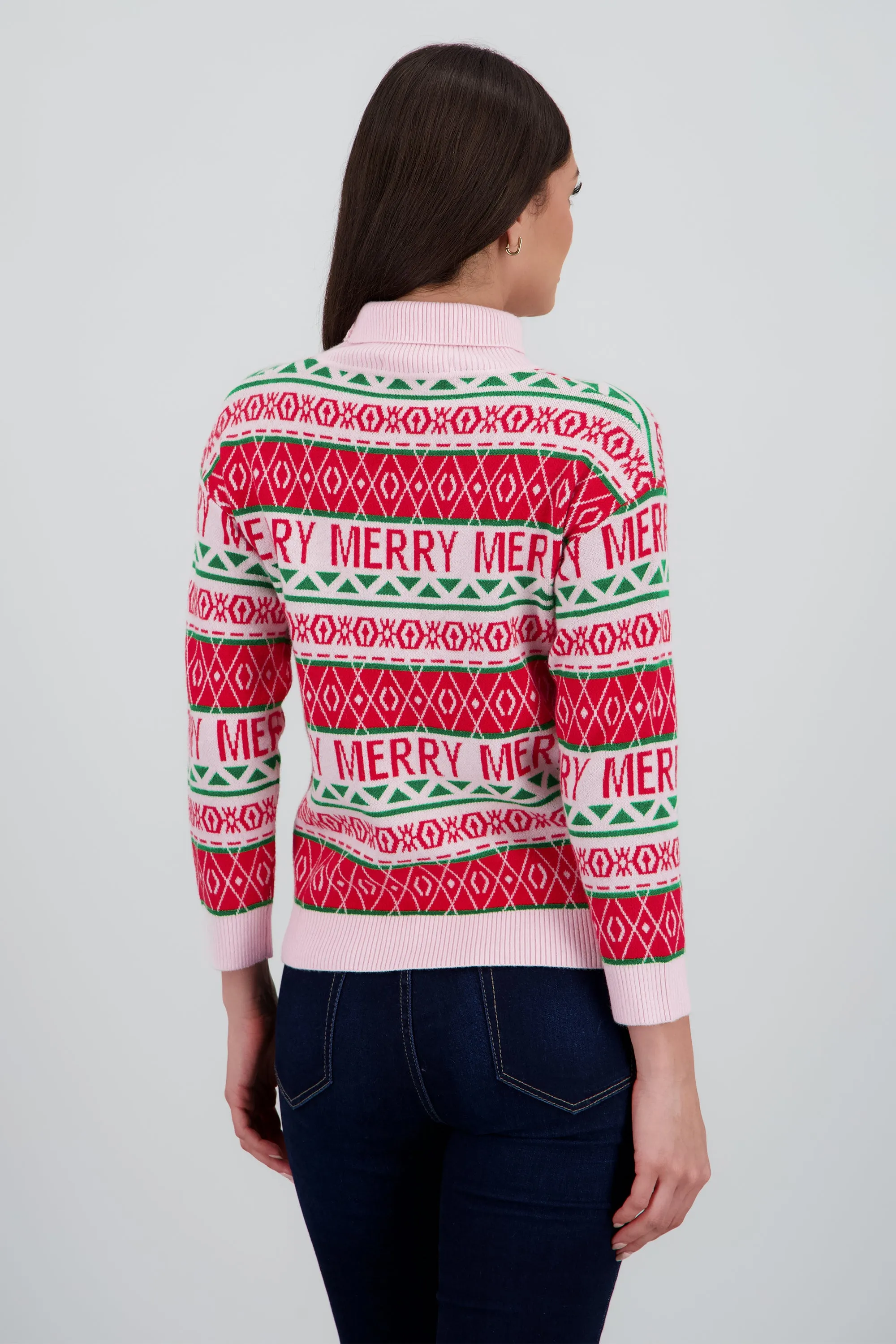 Sueter navideño cuallo alto merry merry sold by Shasa product image thumbnail 4