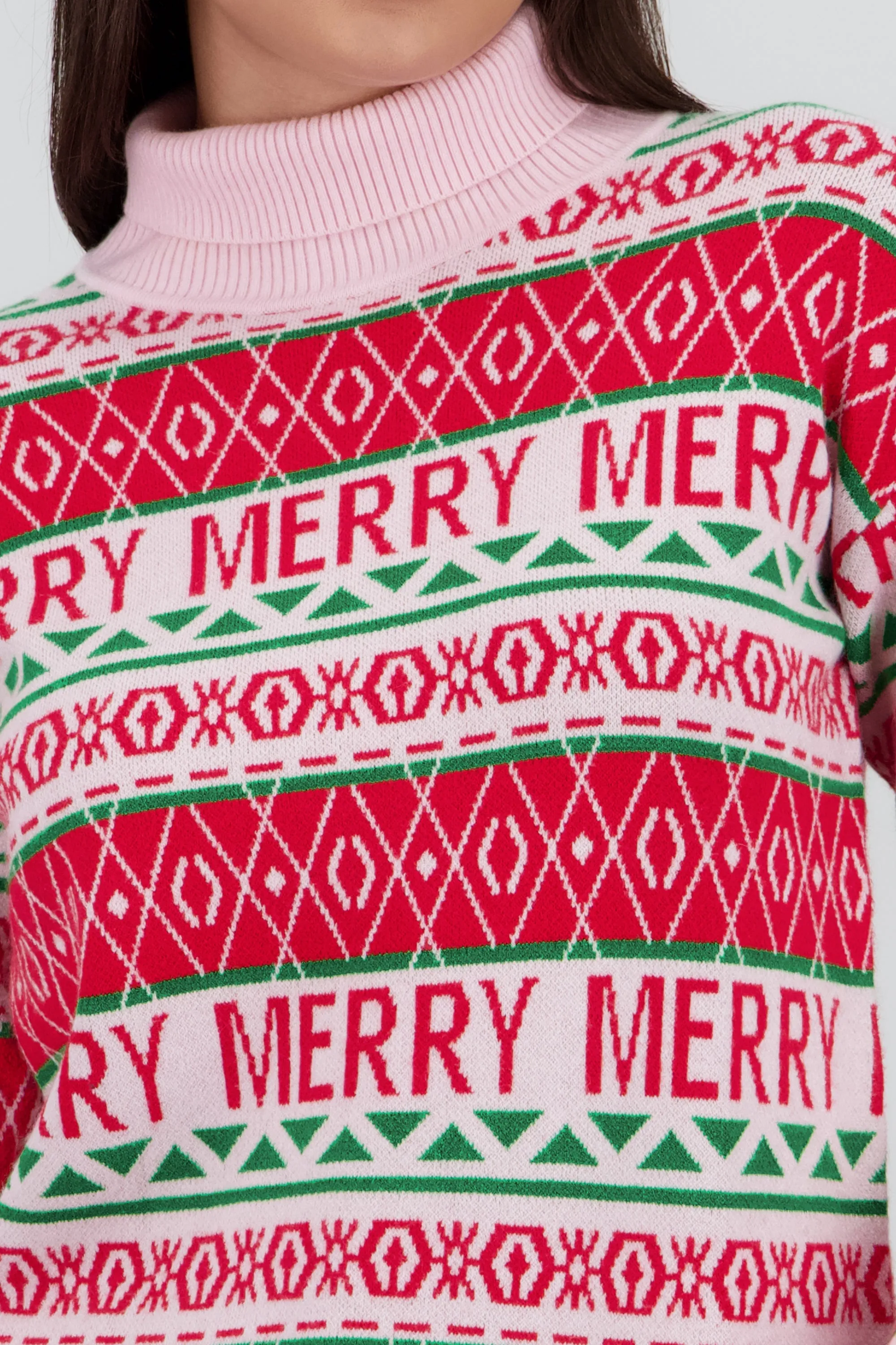 Sueter navideño cuallo alto merry merry sold by Shasa product image thumbnail 5