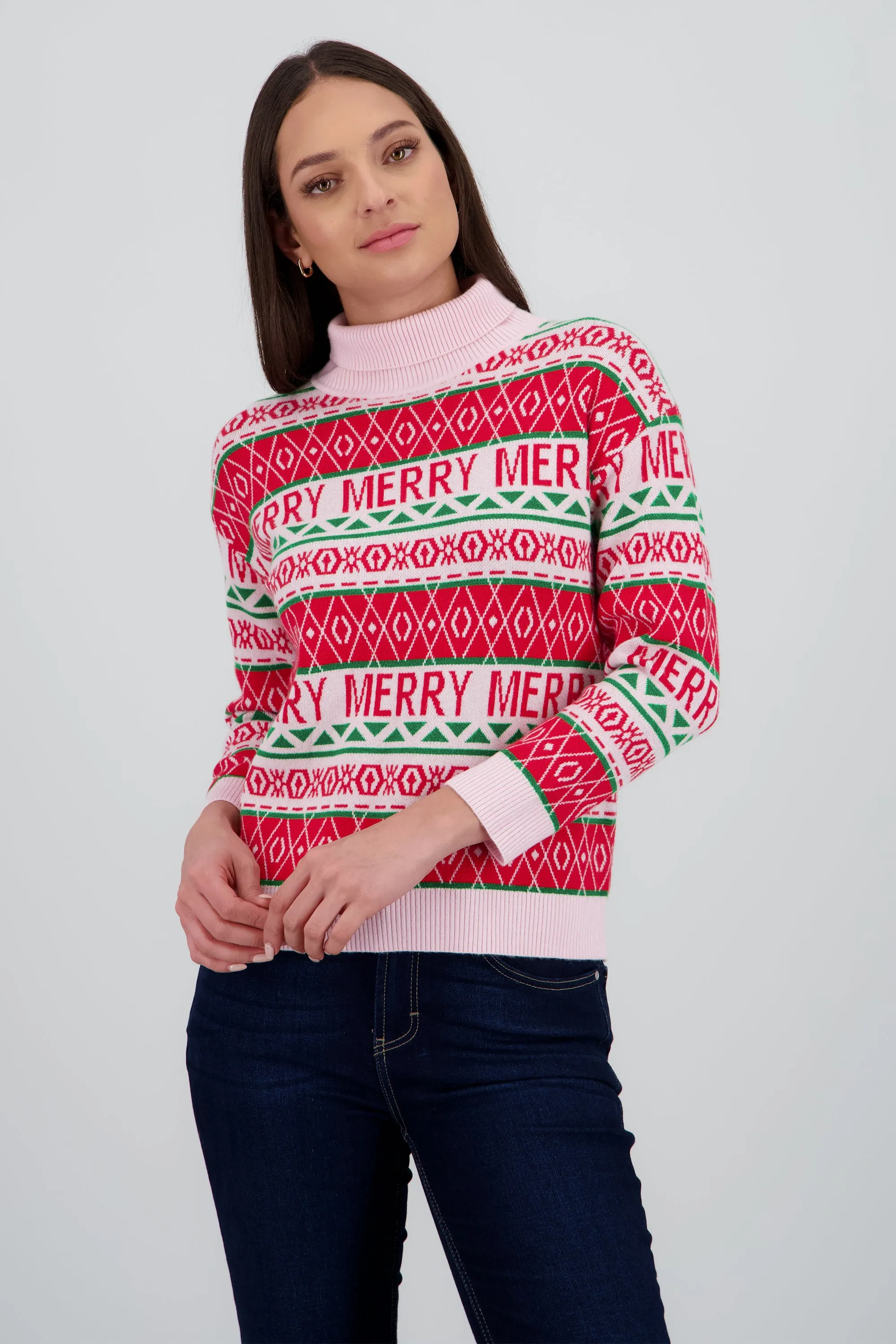 Sueter navideño cuallo alto merry merry sold by Shasa product image thumbnail 2