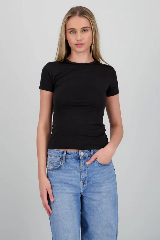 Playera de manga corta lisa sold by Shasa