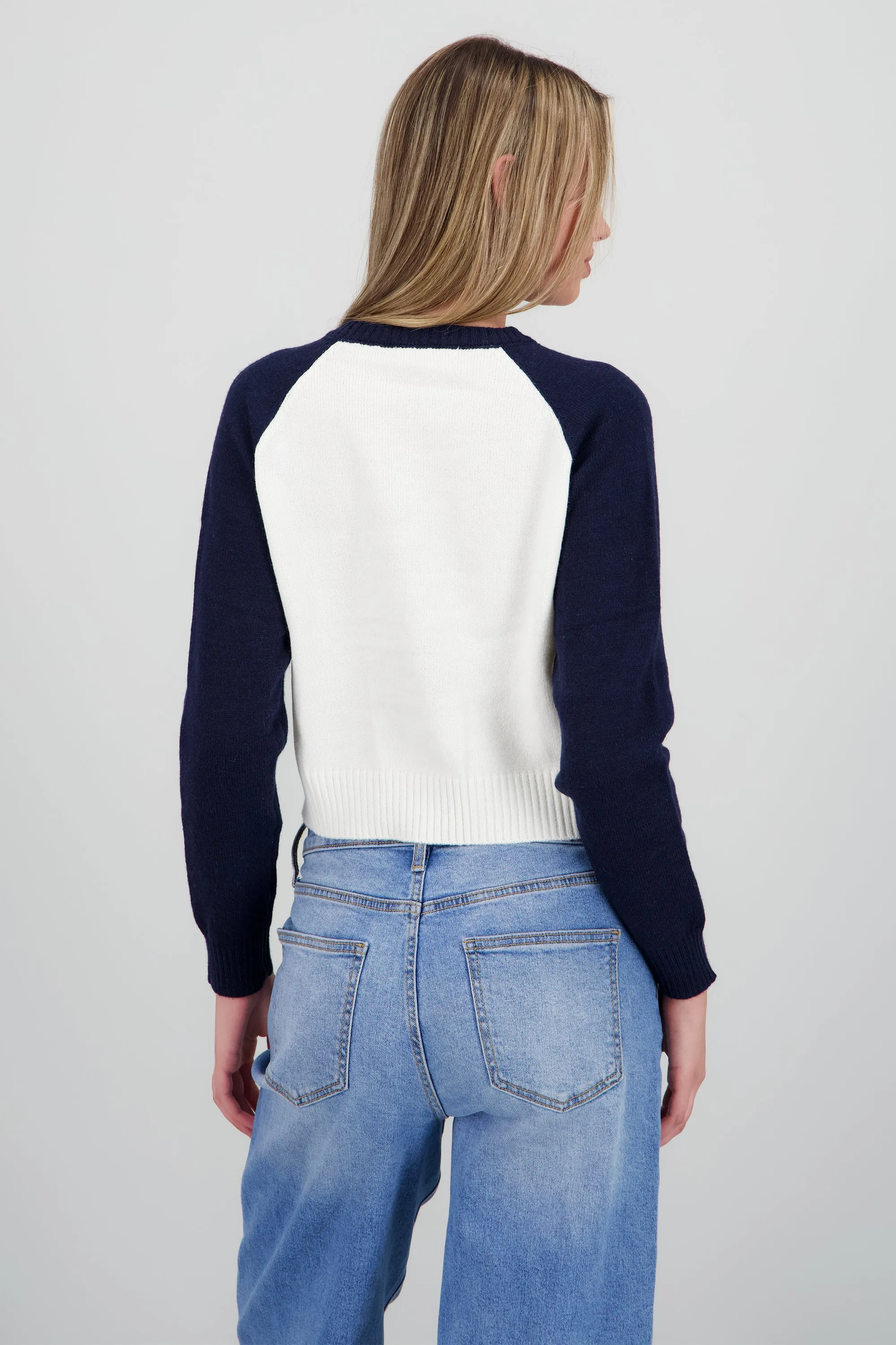 Sueter tejido color block sold by Shasa product image thumbnail 4