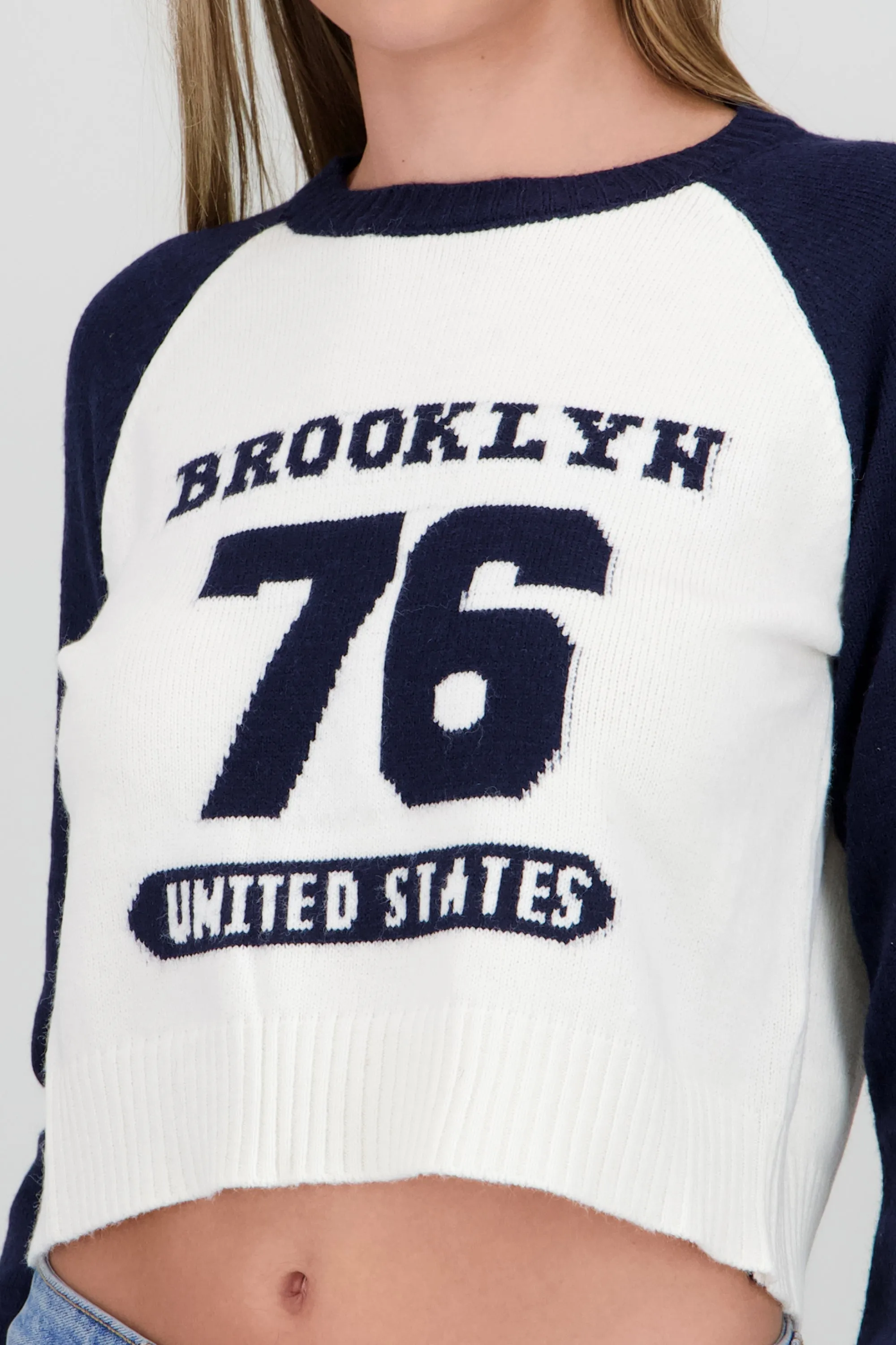 Sueter tejido color block sold by Shasa product image thumbnail 5