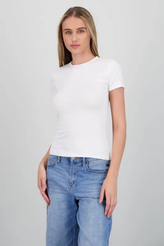 Playera de manga corta lisa sold by Shasa