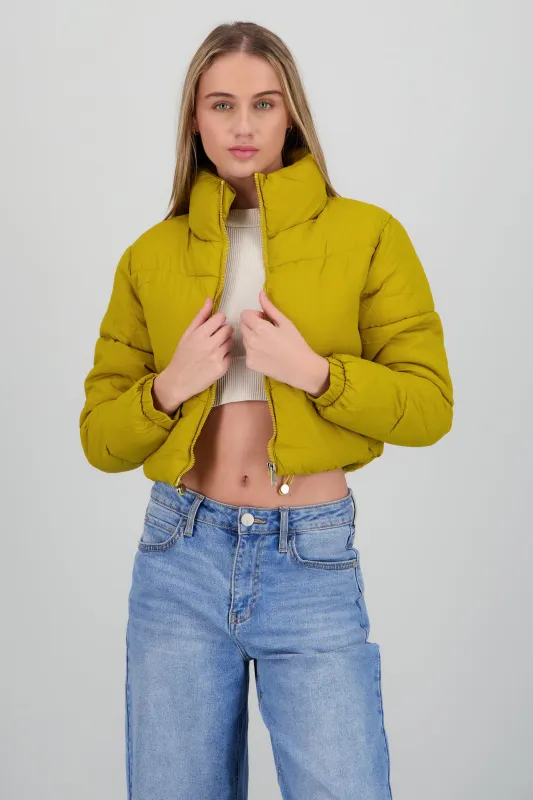 Chamarra puffer crop sold by Shasa