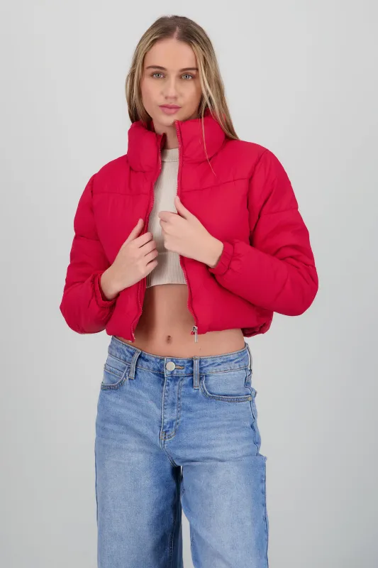 Chamarra puffer crop sold by Shasa