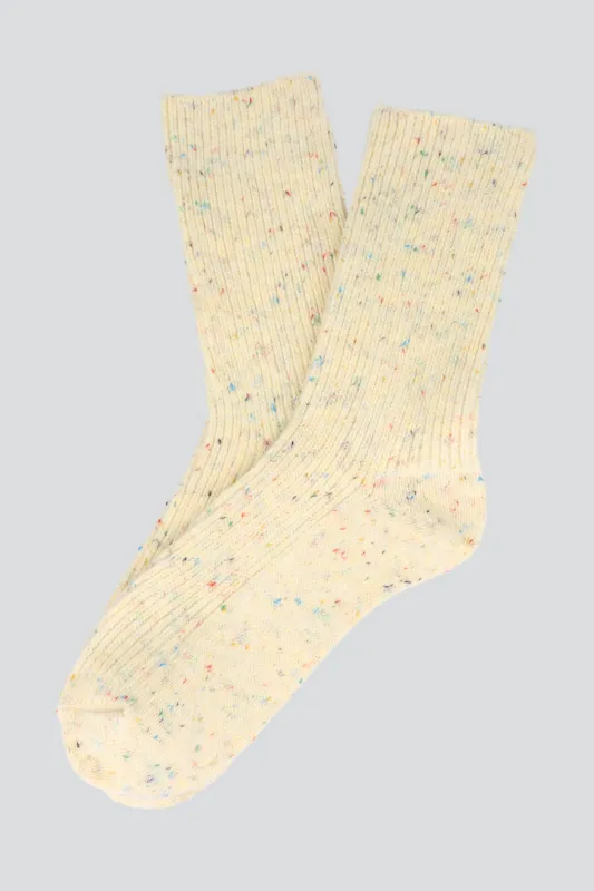 Calcetin peluche rayas sold by Shasa