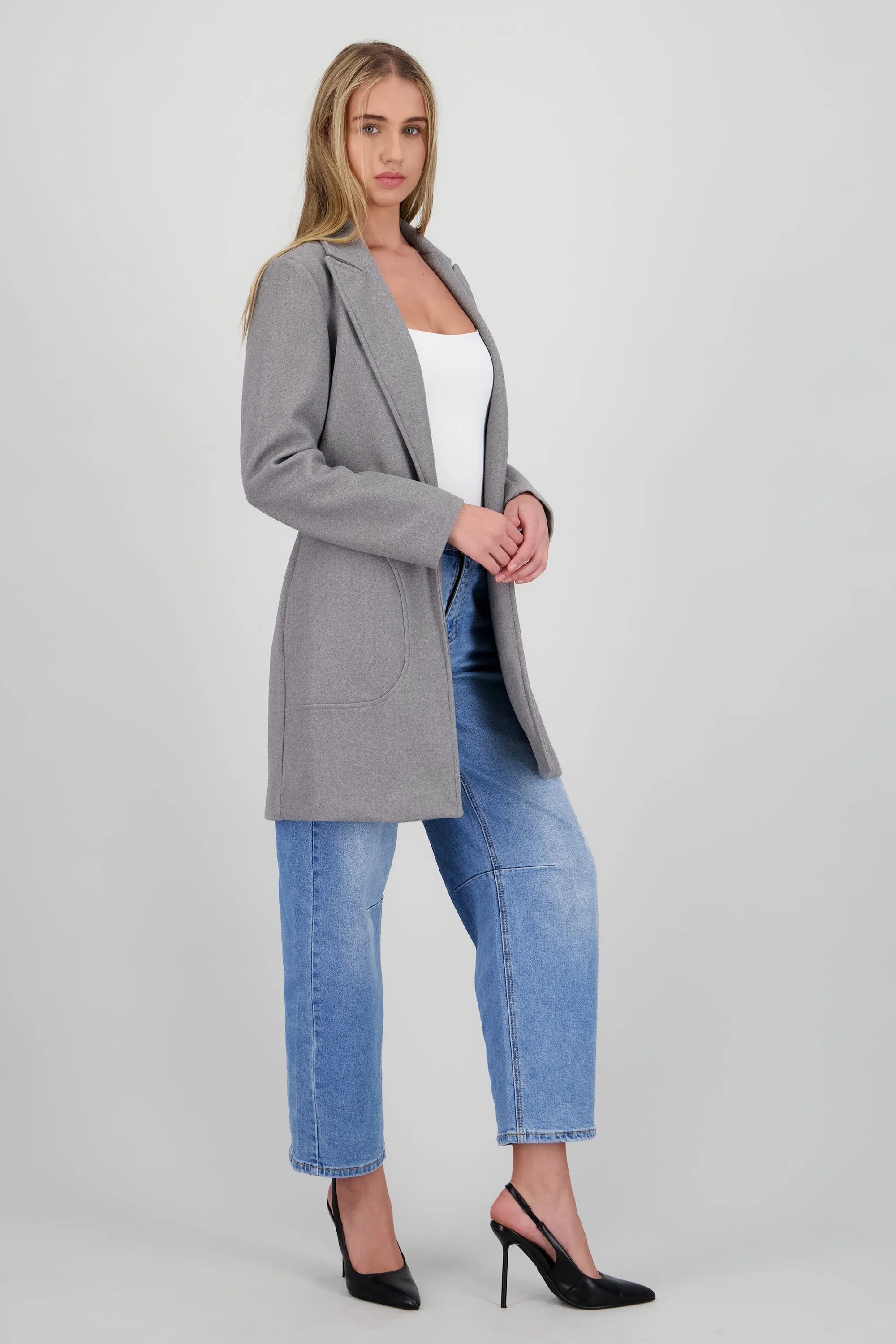 Abrigo largo liso sold by Shasa product image thumbnail 3