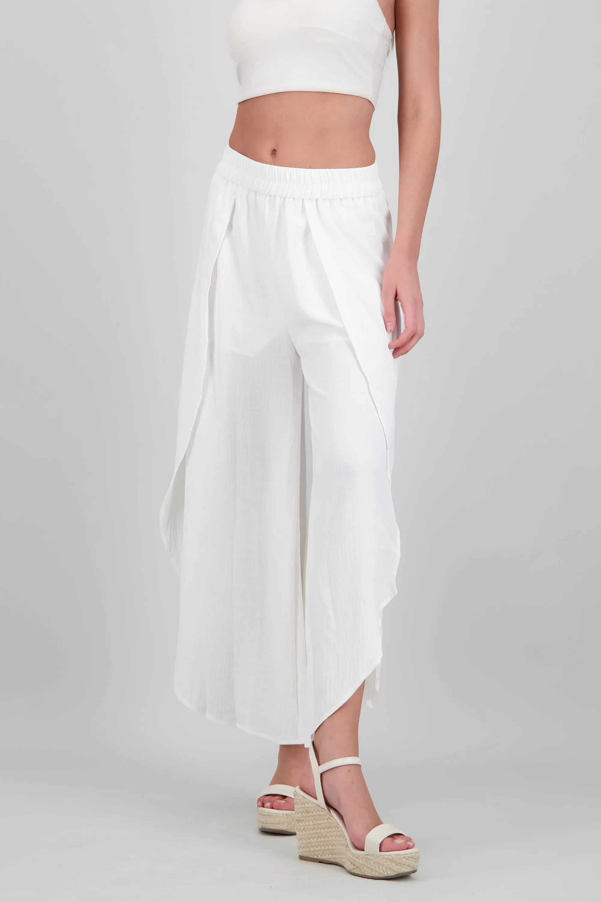 Pantalon fluido abertura pierna sold by Shasa product image thumbnail 2