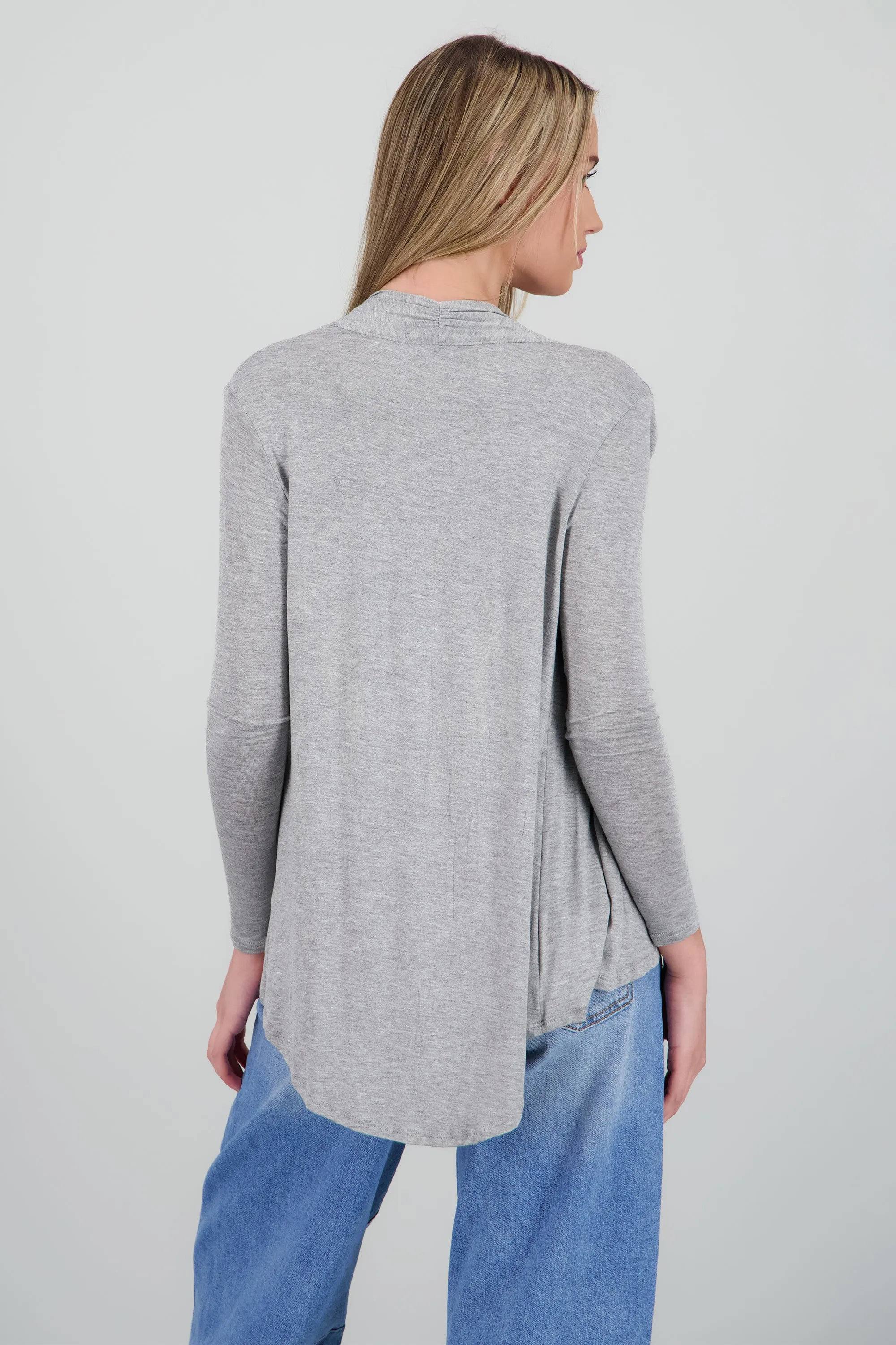 Cárdigan Corto Caída Cascada Manga Larga sold by Shasa product image thumbnail 4