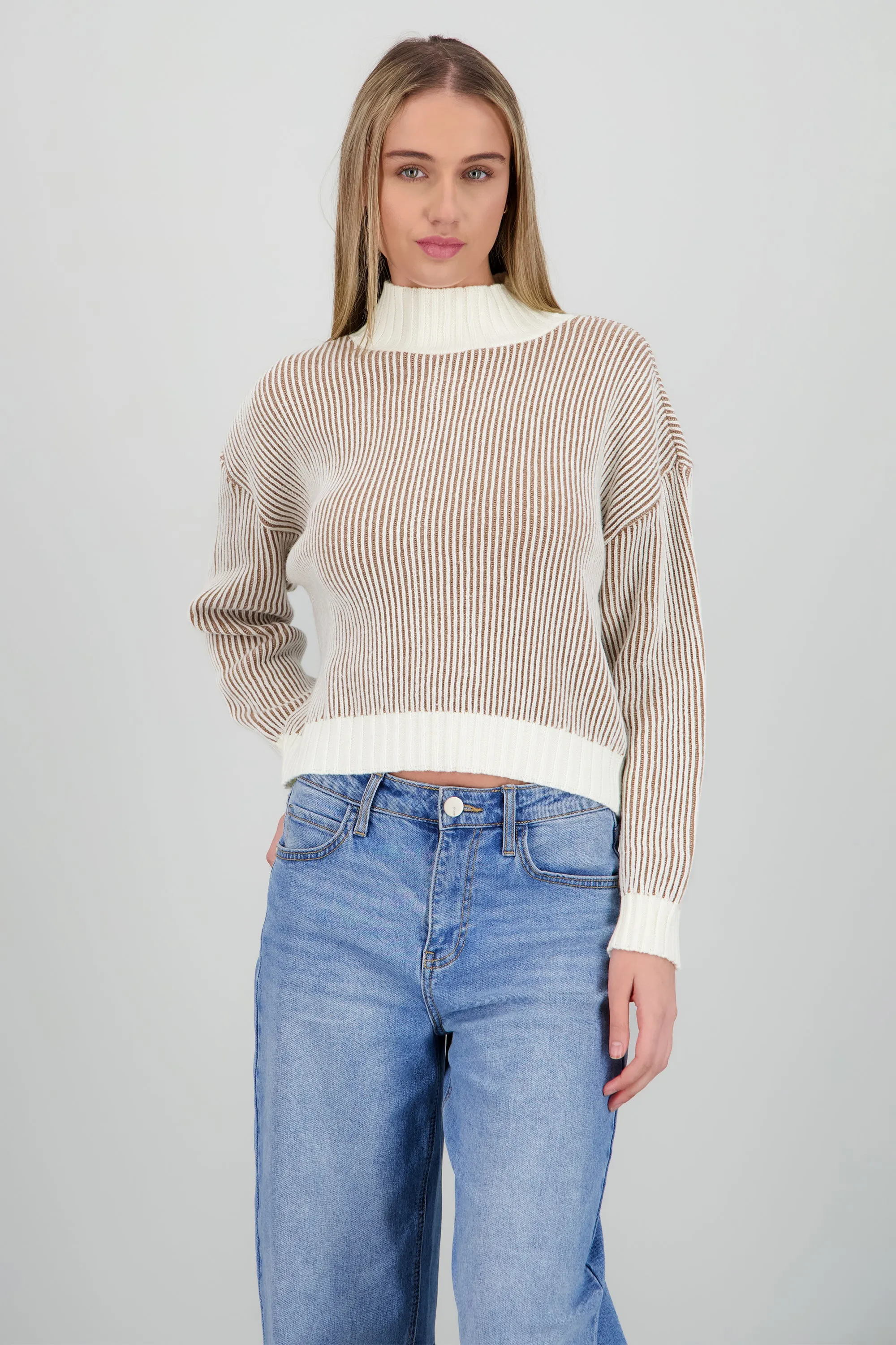 sueter ribbed rayas sold by Shasa