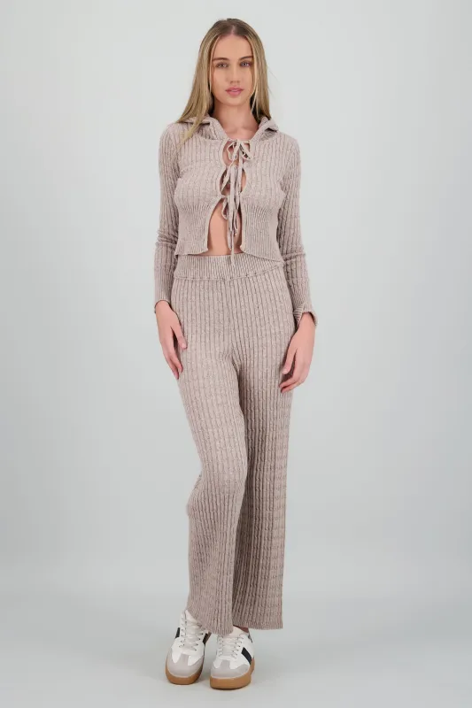 Pantalon tejido trenzado sold by Shasa