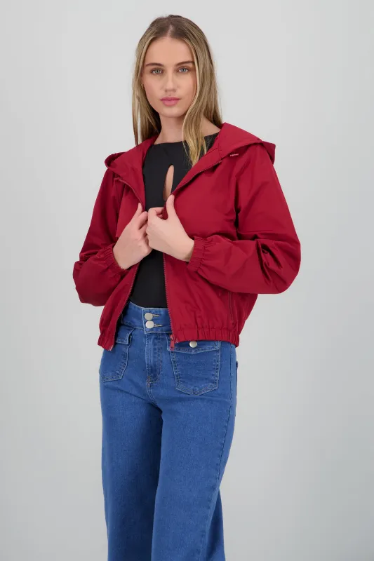 Chamarra ligera con gorro sold by Shasa