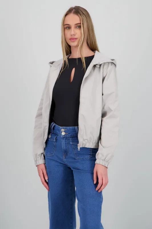 Chamarra ligera con gorro sold by Shasa