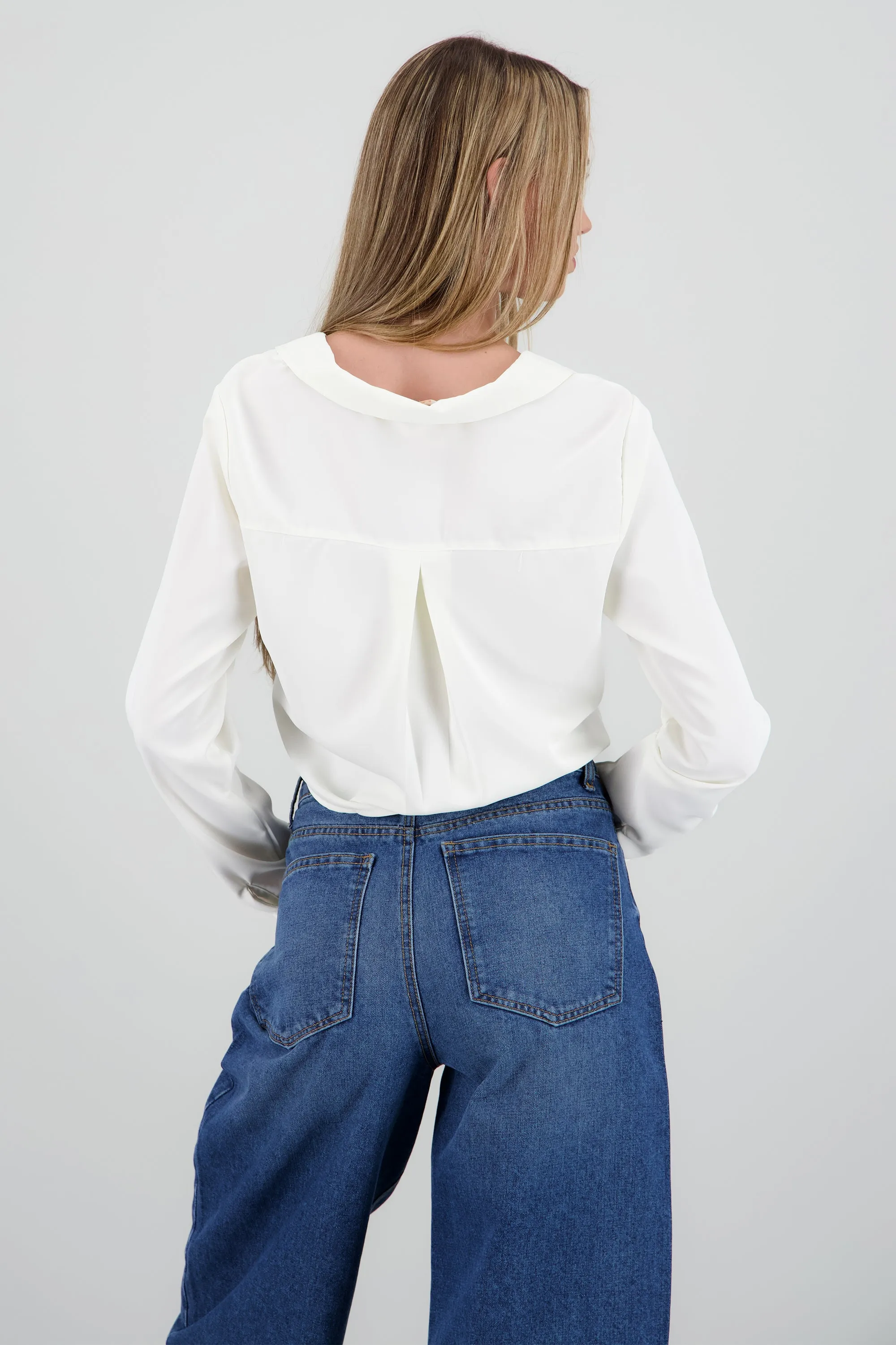 Camisa lisa manga larga sold by Shasa product image thumbnail 4