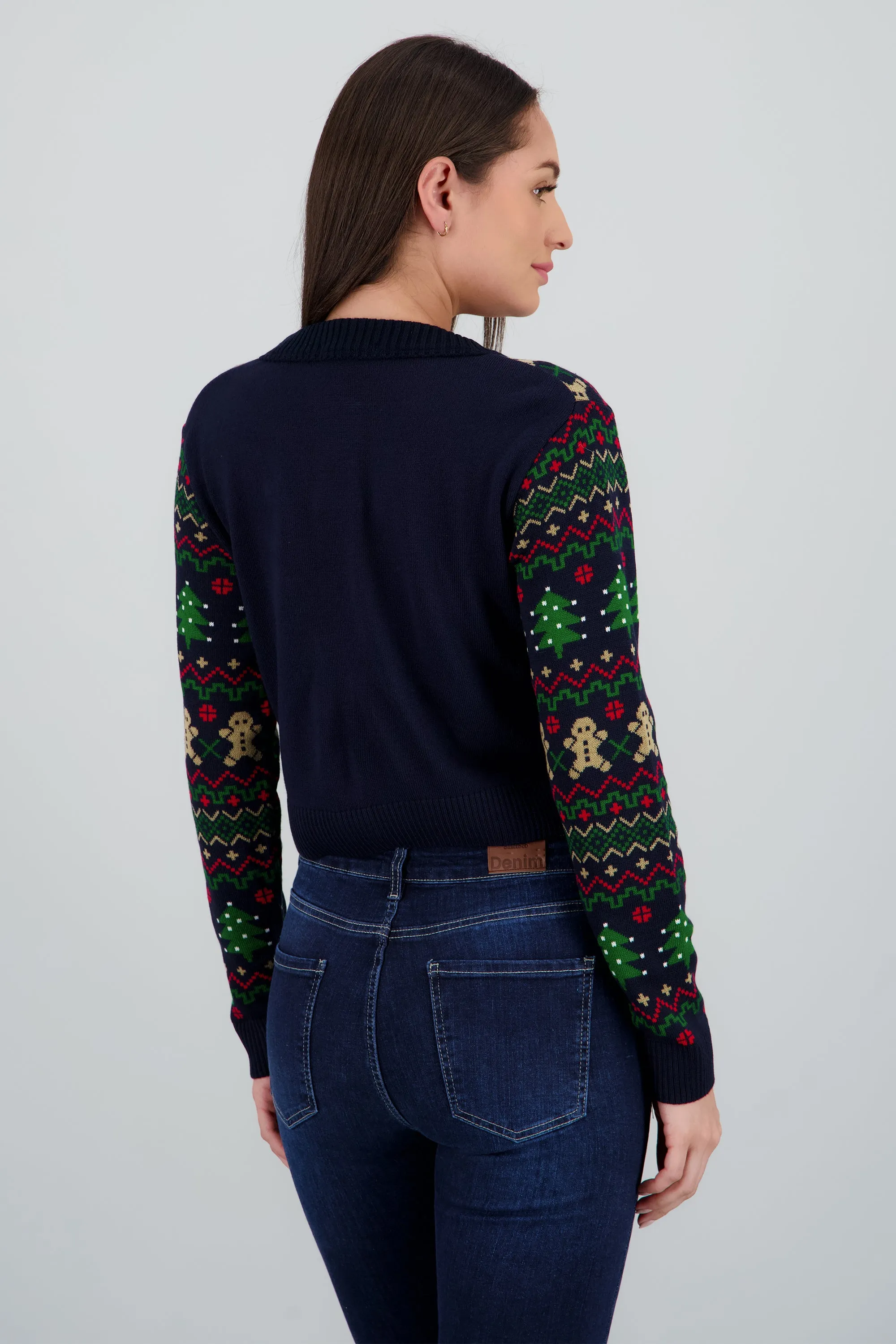 Cárdigan crop navideño sold by Shasa product image thumbnail 4