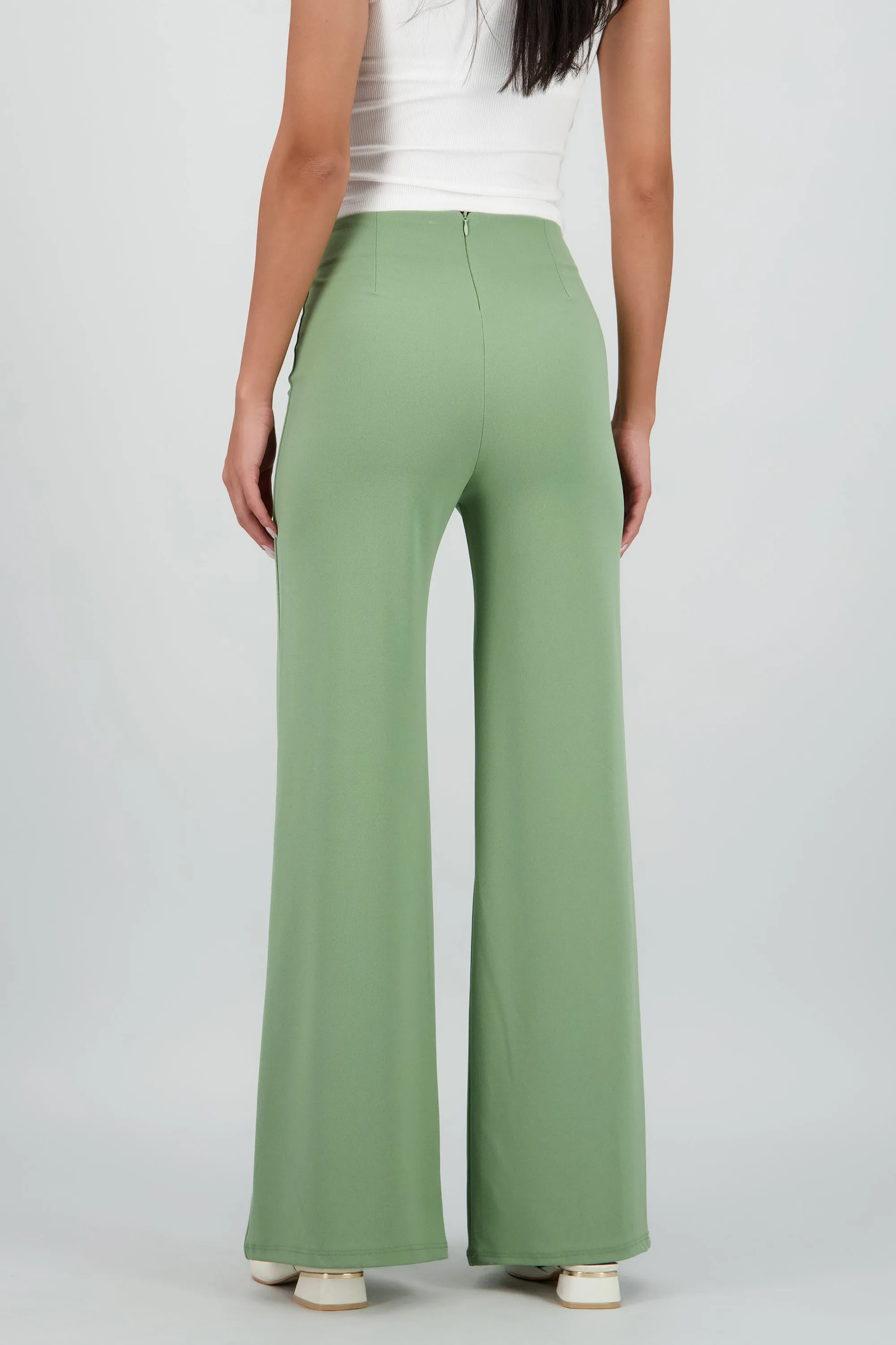 Pantalón Wide Leg Cintura Alta Costuras sold by Shasa product image thumbnail 4