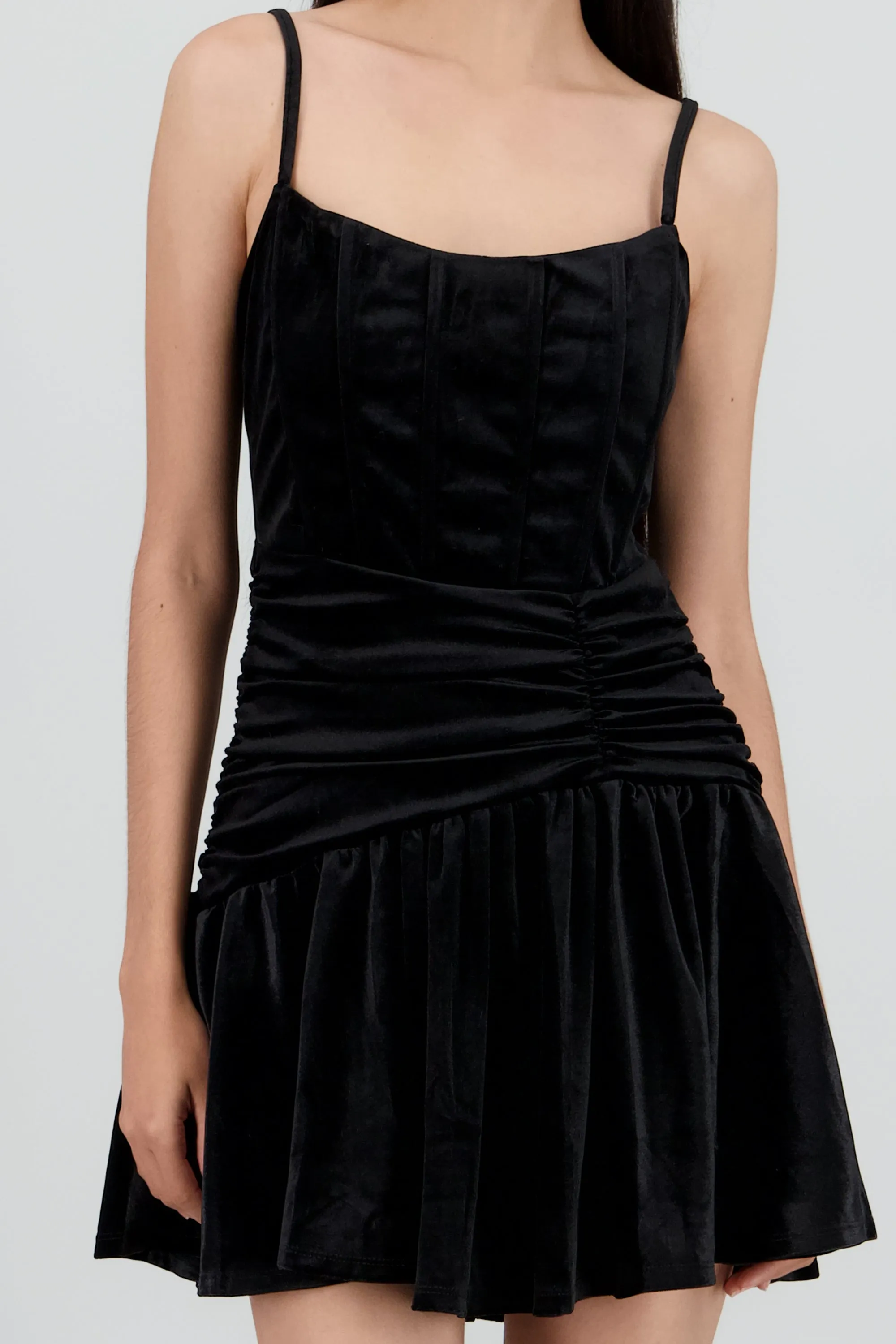 Vestido velvet detalle frunce tirantes sold by Shasa product image thumbnail 5