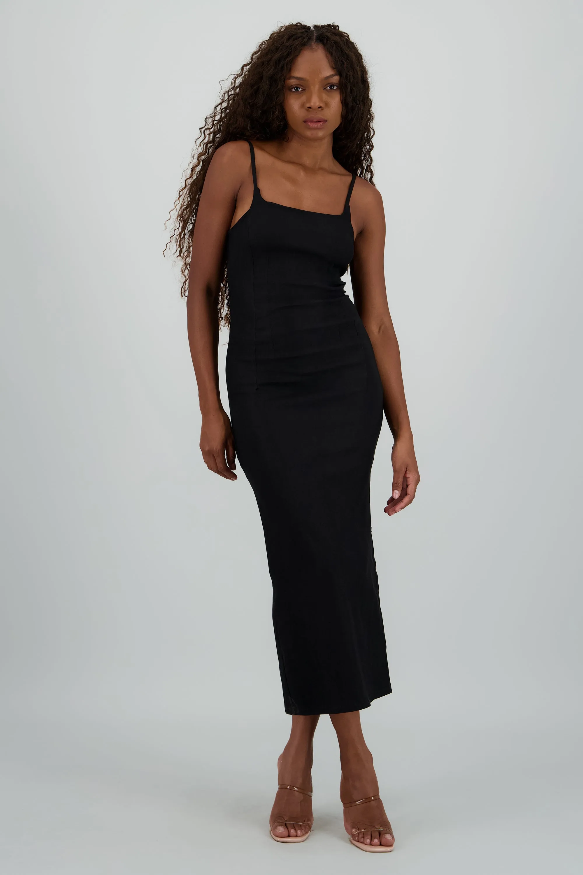 Vestido midi tirantes detalle cortes sold by Shasa product image thumbnail 2