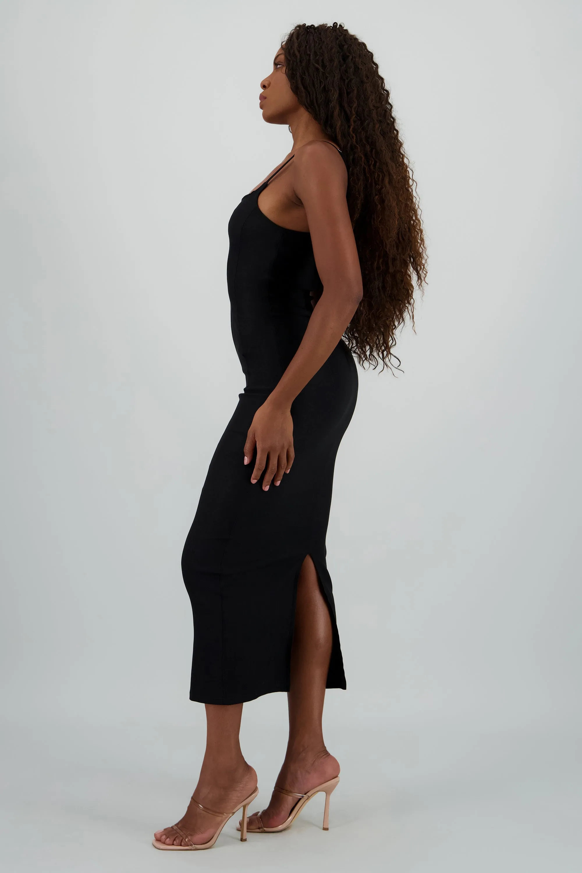 Vestido midi tirantes detalle cortes sold by Shasa product image thumbnail 3