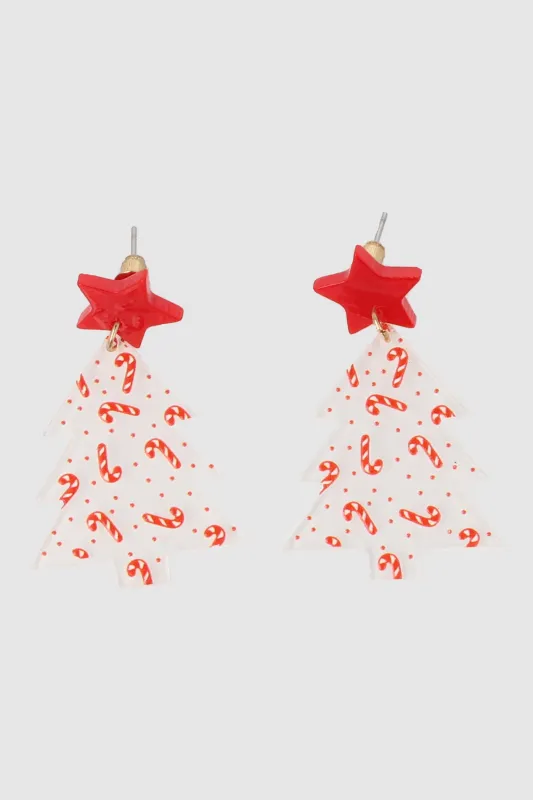 |ARETES ARBOL NAVIDEÑO ACRILICO sold by Shasa