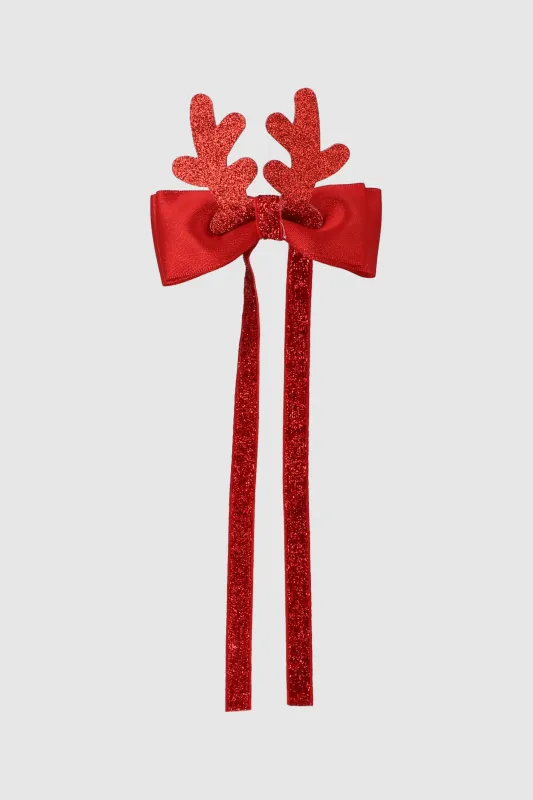 Moño tiras velvet cuernos sold by Shasa