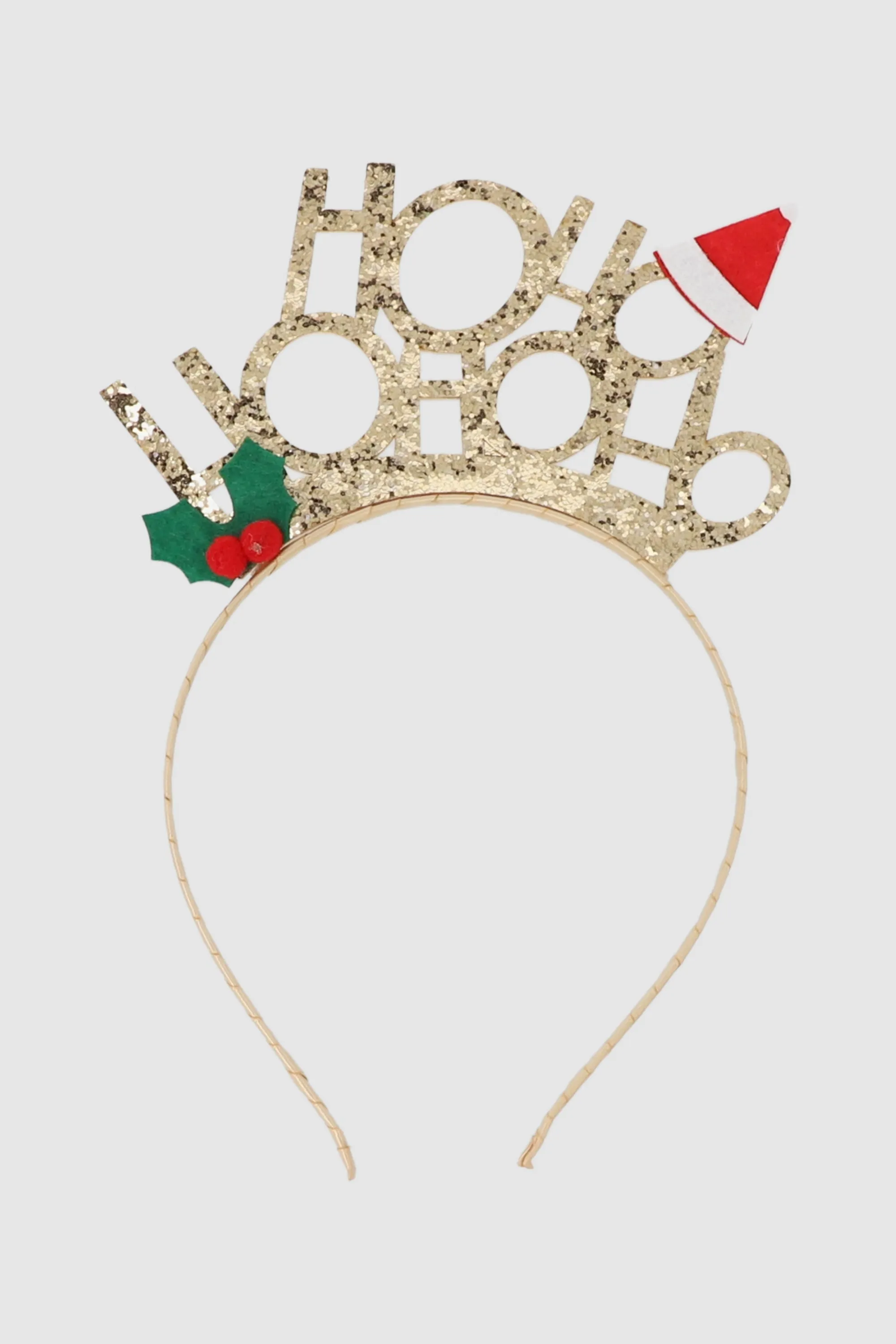 Diadema navideña ho ho ho sold by Shasa