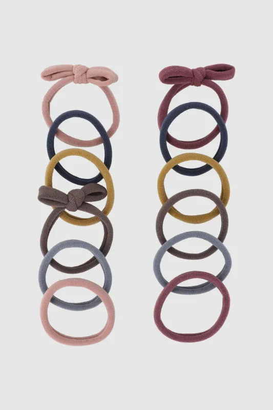 Set de 12 ligas moño otoño sold by Shasa