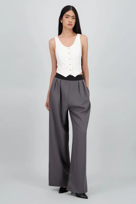 Pantalon sastre pretina sporty sold by Shasa