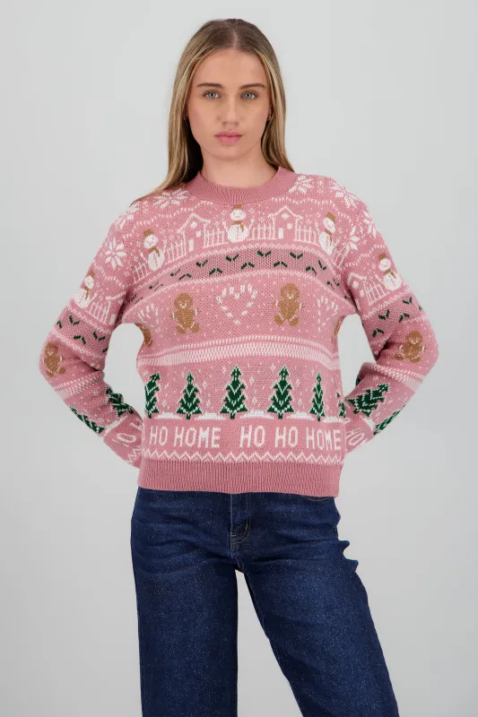 Suéter navideño galleta sold by Shasa