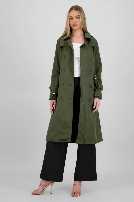 Gabardina maxi lisa sold by Shasa