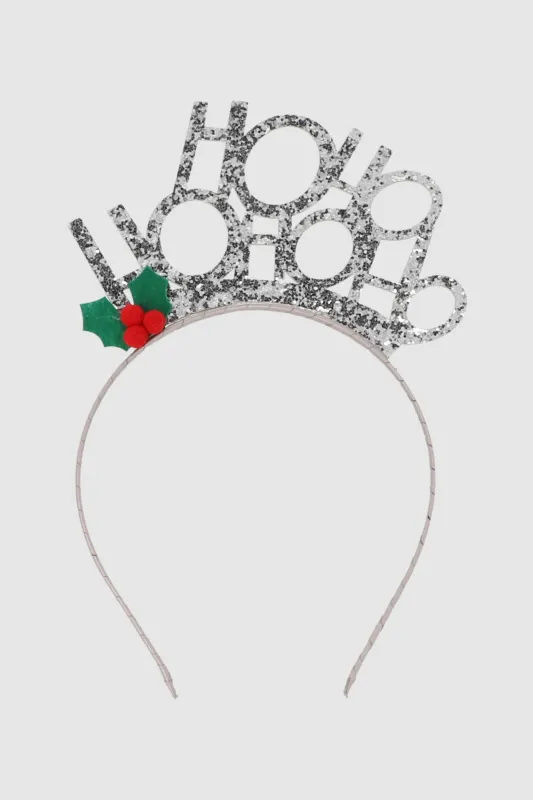 Diadema navideña ho ho ho sold by Shasa