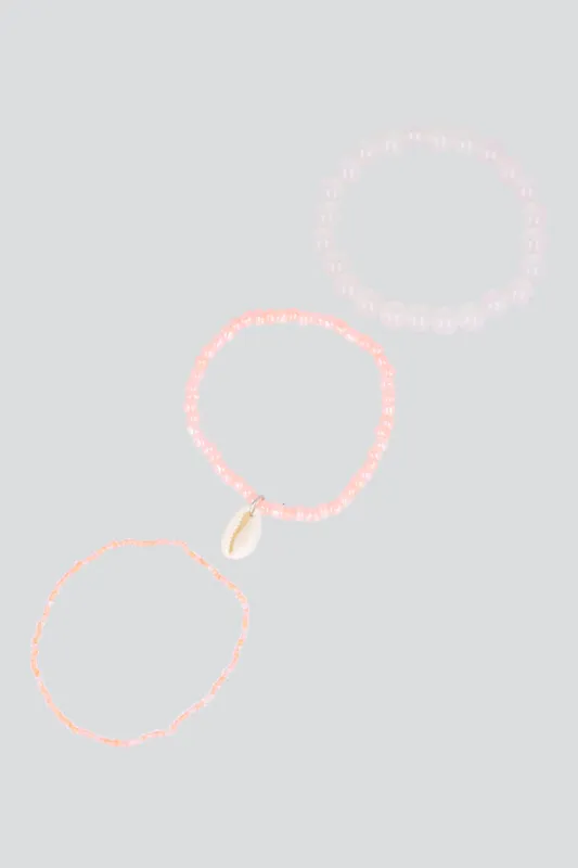 3 PULSERAS BEADS CONCHA sold by Shasa