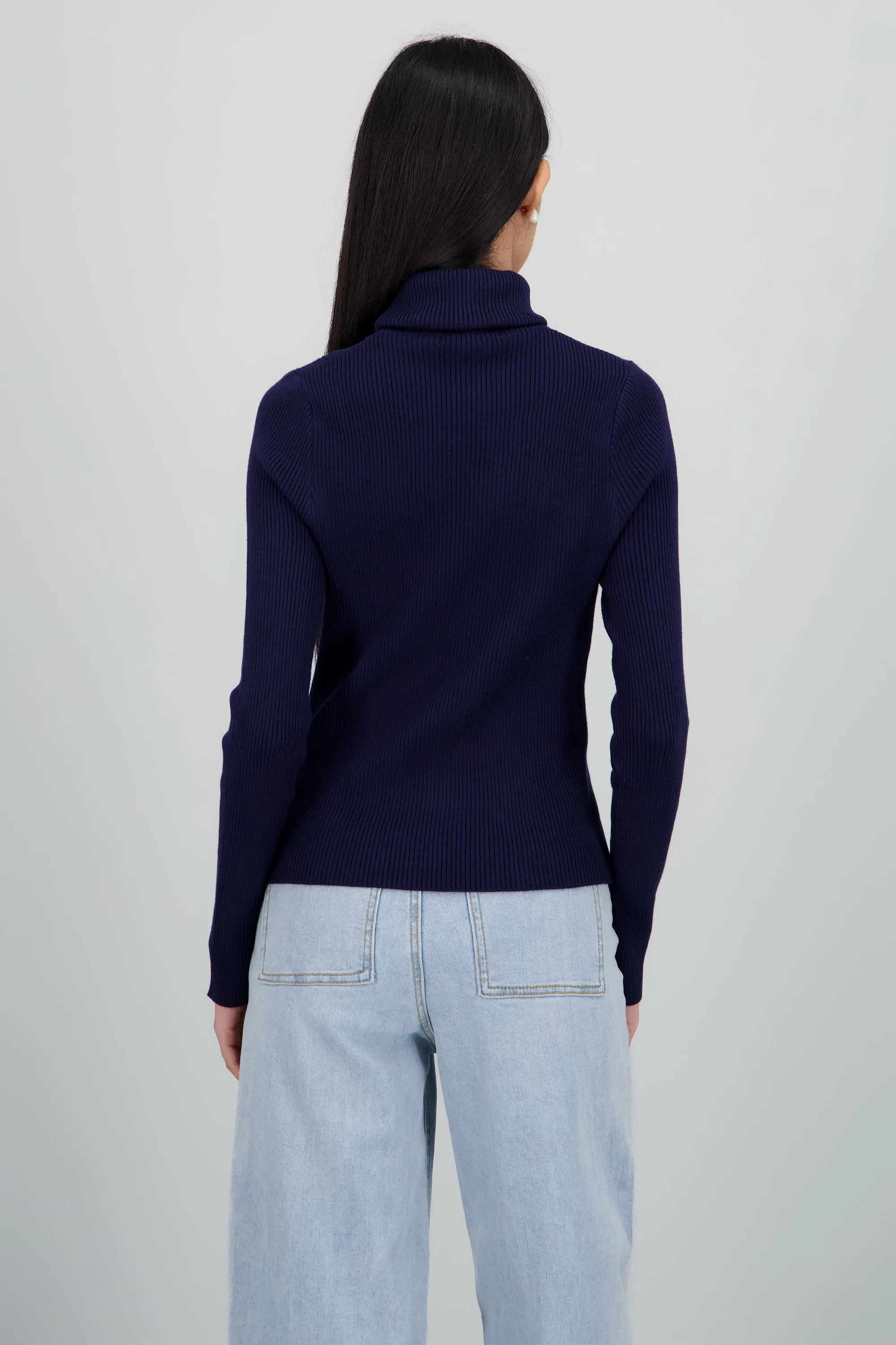 Sueter acanalado con cuello alto sold by Shasa product image thumbnail 4