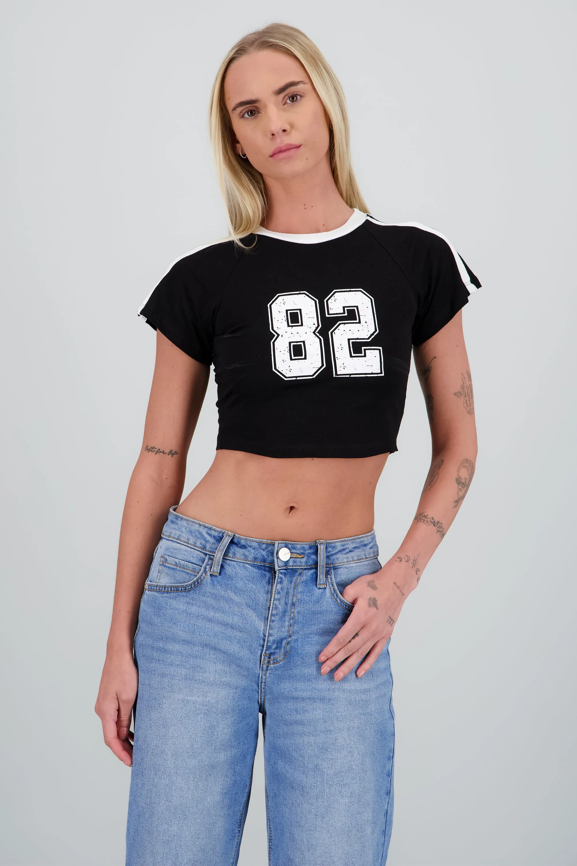 Top contraste liso sold by Shasa