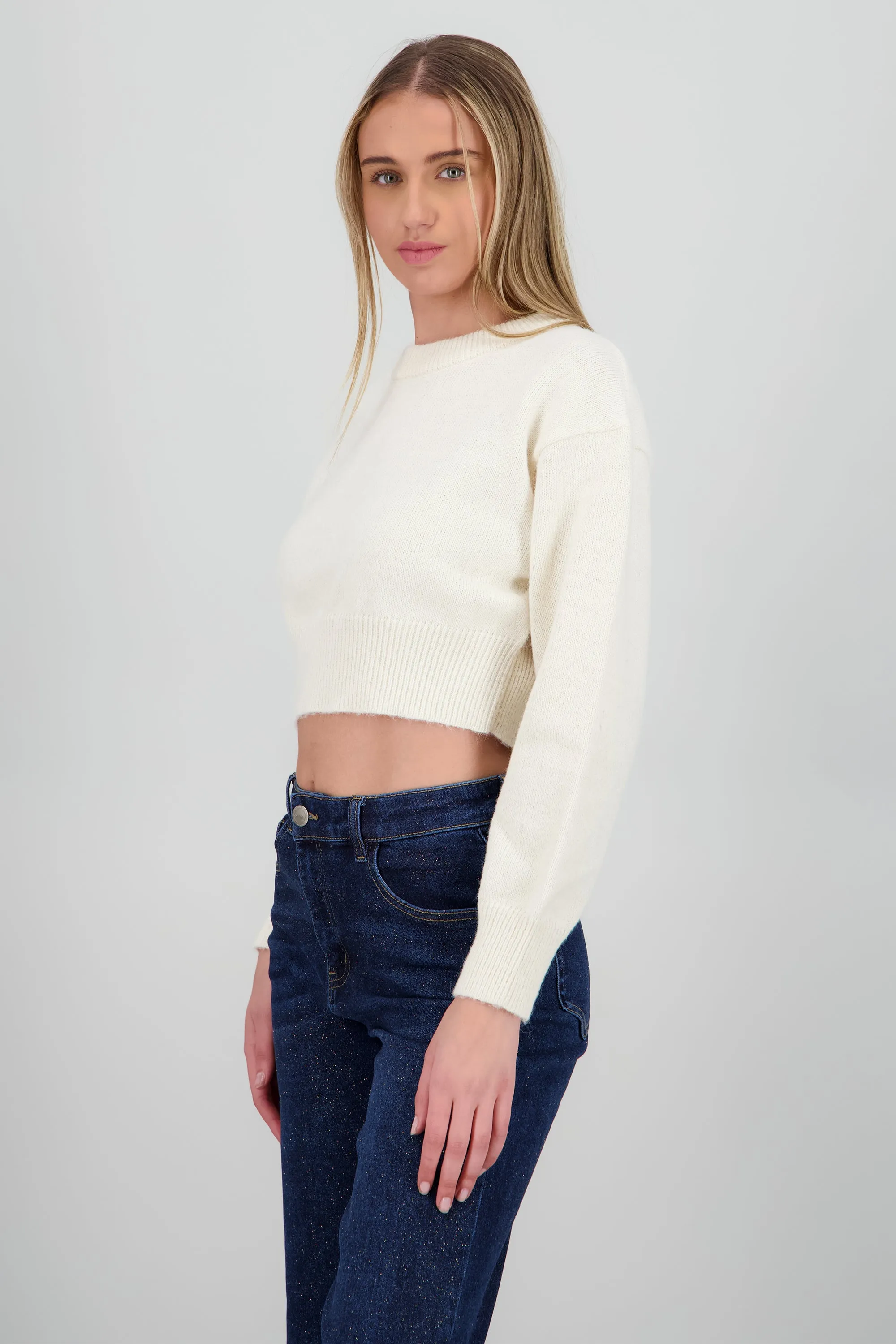Sueter crop liso resorte sold by Shasa product image thumbnail 3