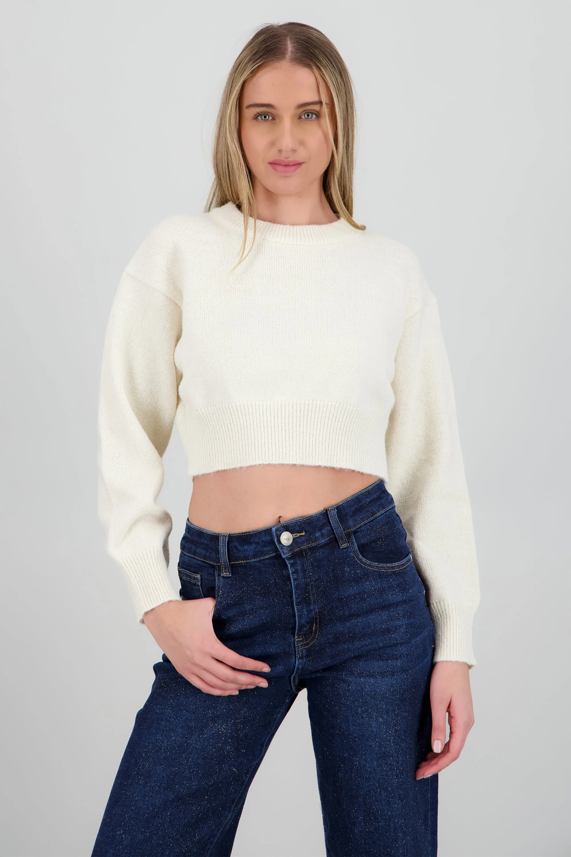 Sueter crop liso resorte sold by Shasa product image thumbnail 2
