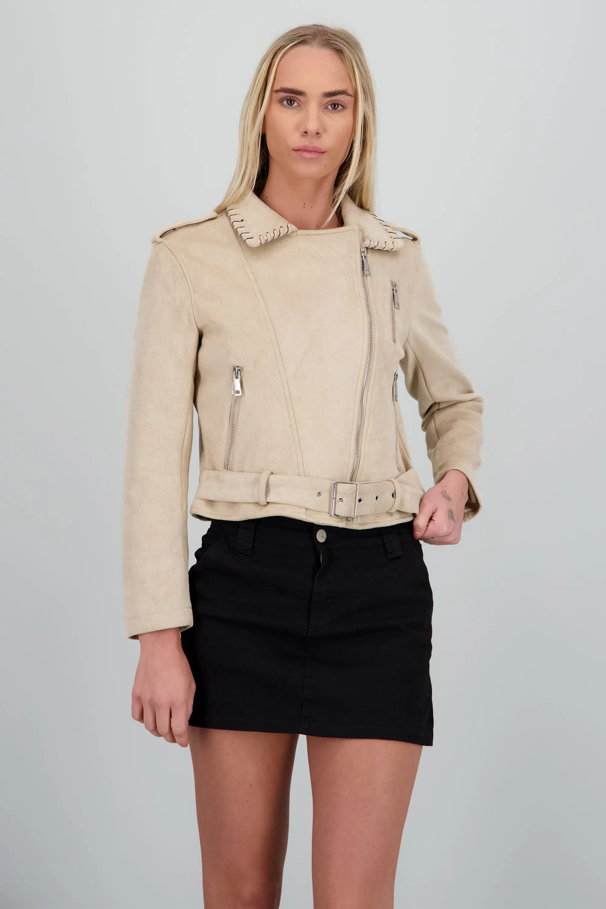 Biker cruzada suede sold by Shasa product image thumbnail 2