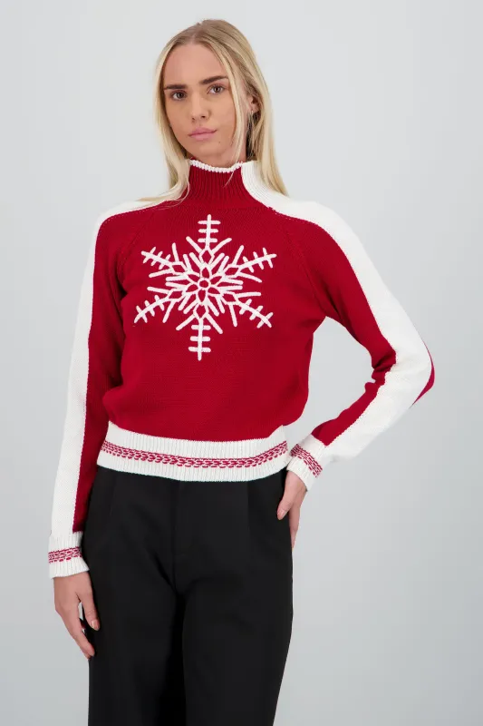 Sueter navideño copo de nieve sold by Shasa