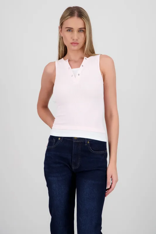 Top botones doble tela sold by Shasa