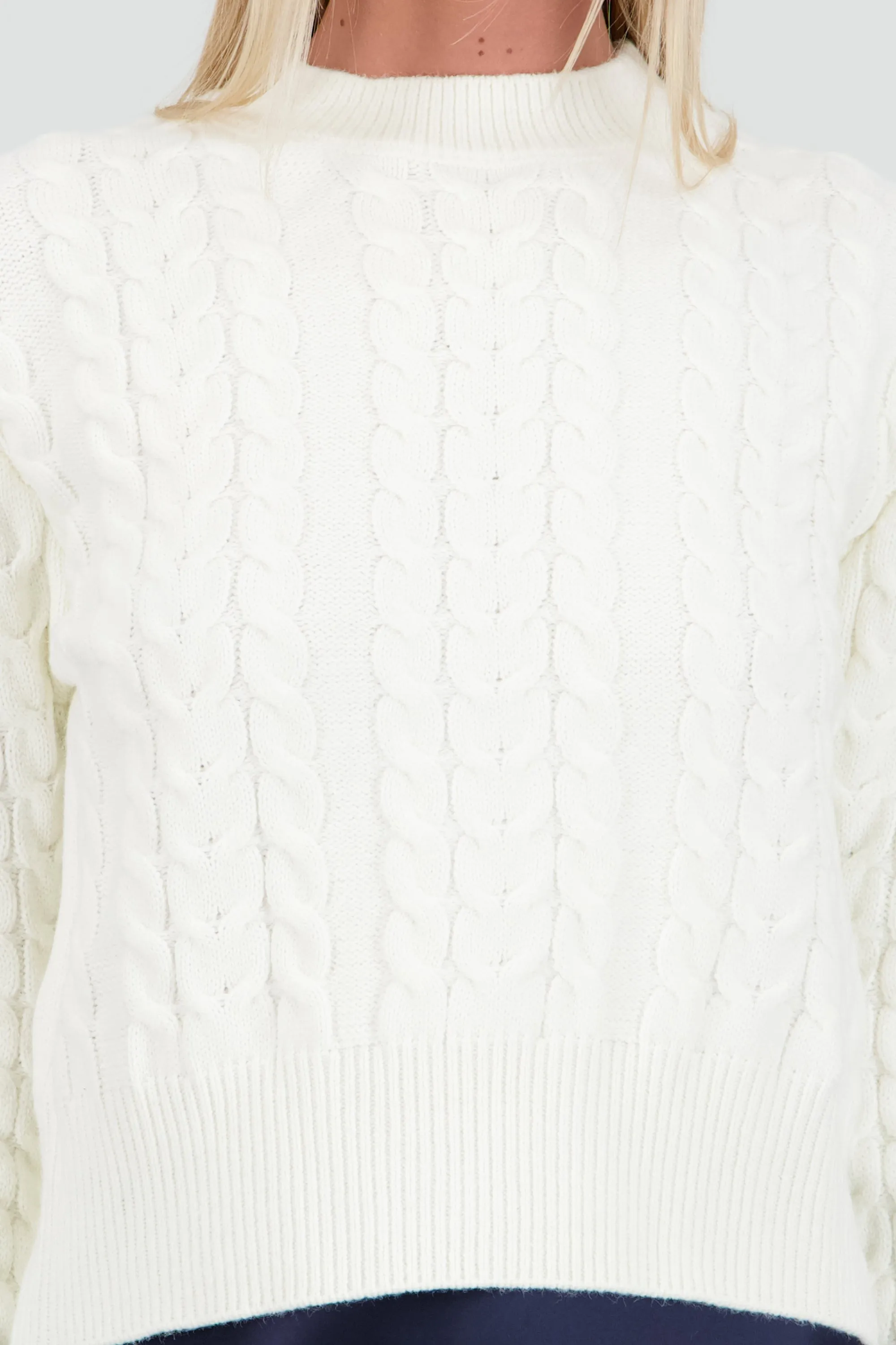 Sueter tejido detalle trenzado sold by Shasa product image thumbnail 5