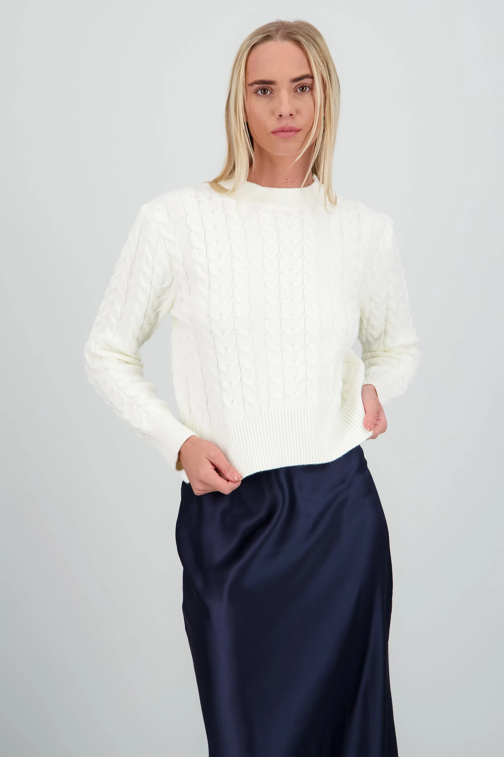 Sueter tejido detalle trenzado sold by Shasa product image thumbnail 2