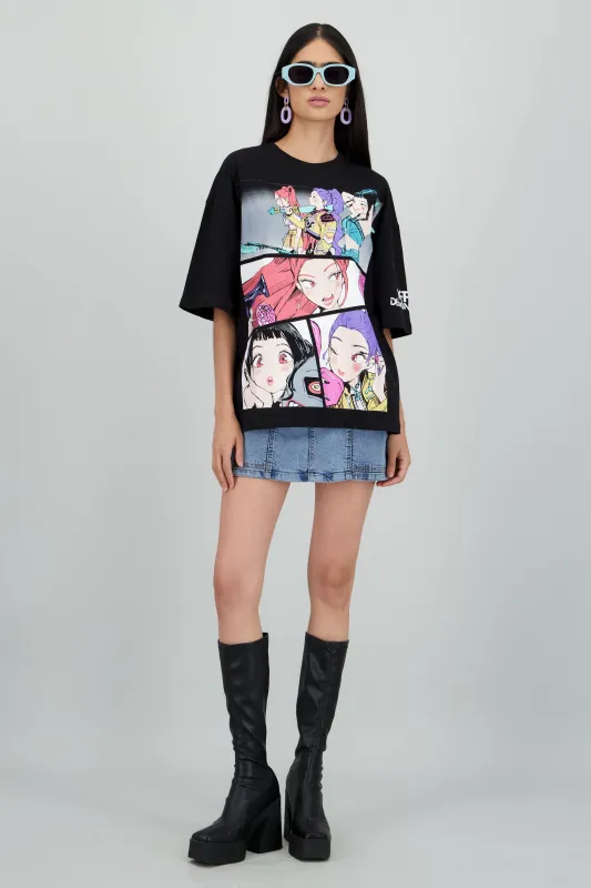 Playera Kpop Demon Hunters comic sold by Shasa