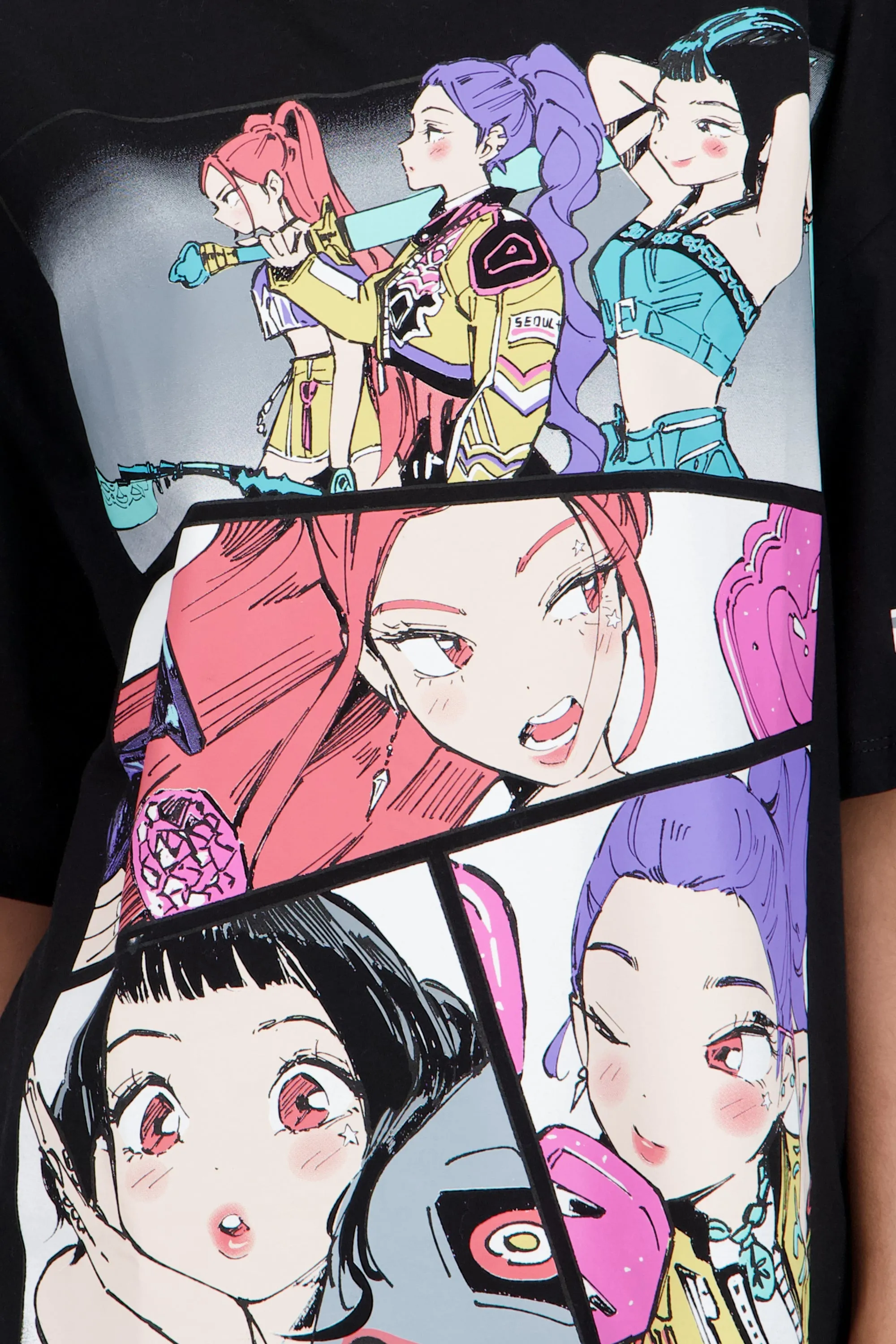Playera Kpop Demon Hunters comic sold by Shasa product image thumbnail 5