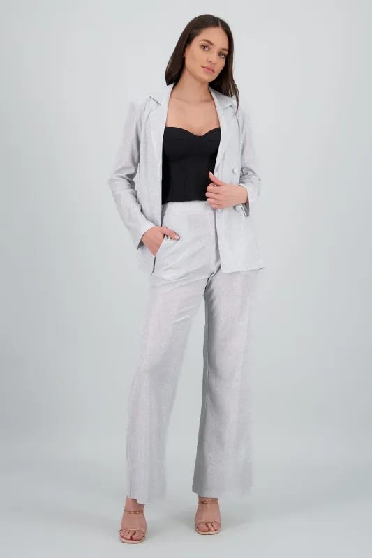 Pantalon amplio brillos sold by Shasa