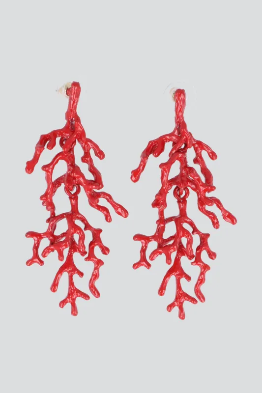 ARETES CORAL LARGO sold by Shasa