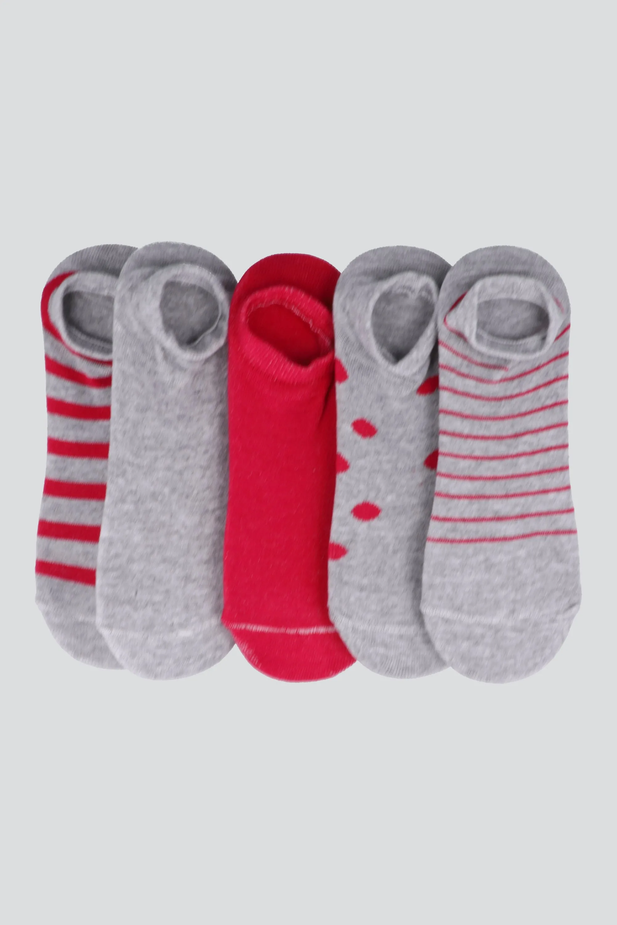 Set 5 pack cubrepies lineas polka sold by Shasa