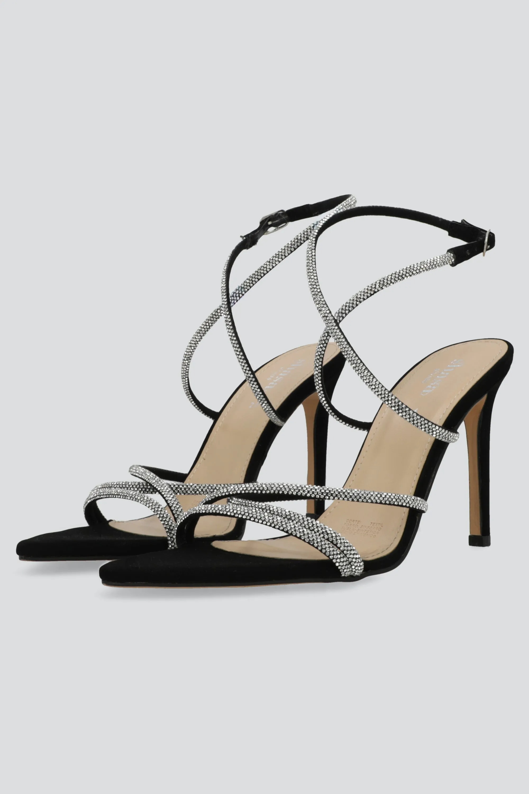 Tacon pointy tiras brillos sold by Shasa product image thumbnail 2