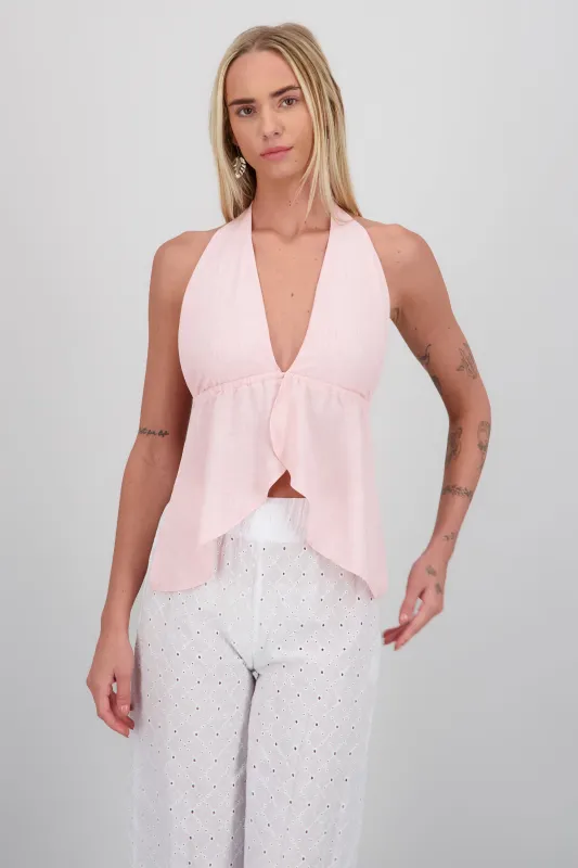 Top halter espalda descubierta sold by Shasa