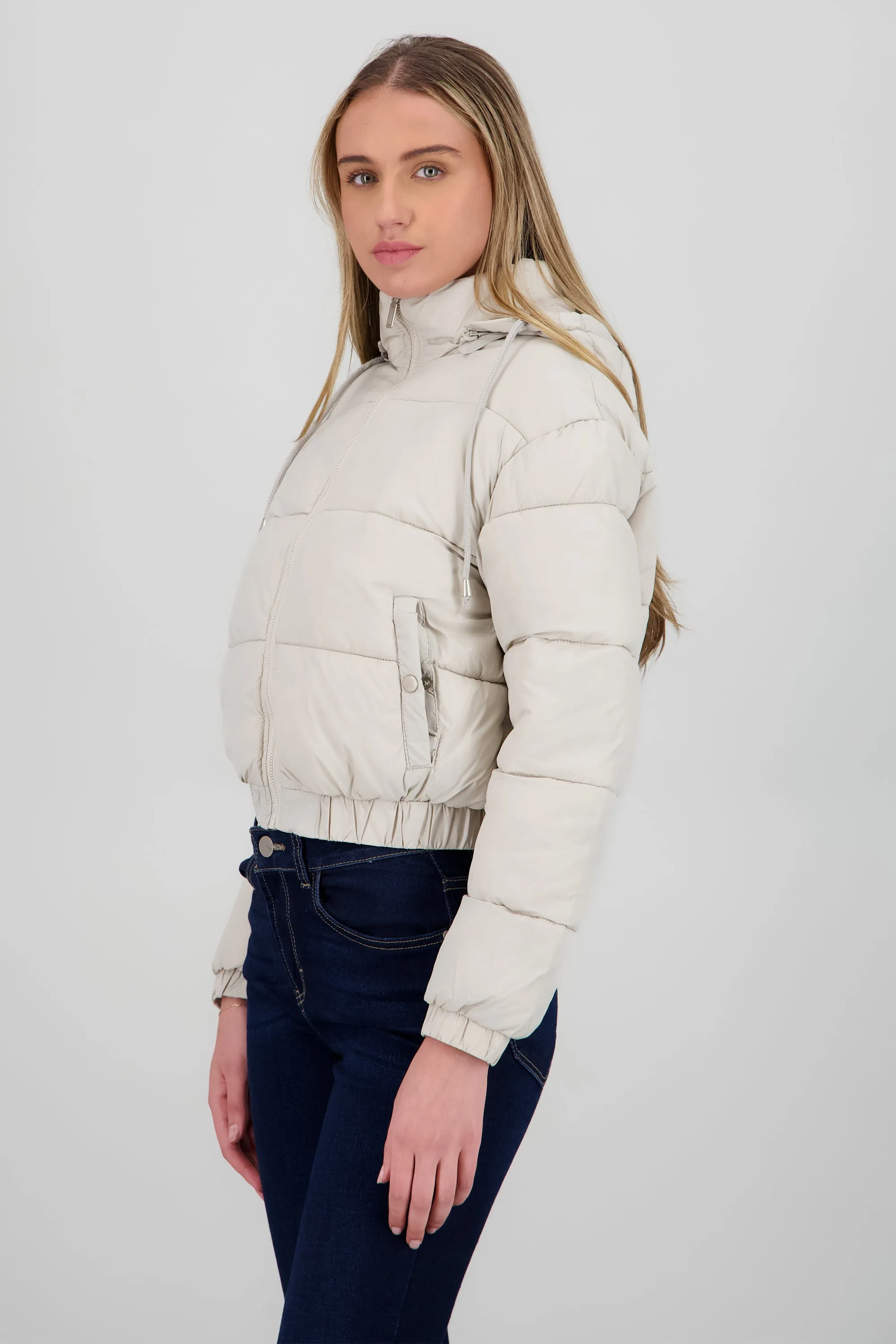 Chamarra puffer con gorro y bolsas sold by Shasa product image thumbnail 3